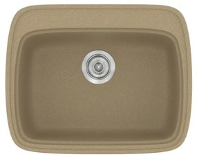 Sanitec Classic 313 Metallic Cream Νεροχύτης