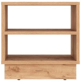 Κομοδίνο Mason μελαμίνης σε oak απόχρωση 40x32x40εκ 40x32x40 εκ.