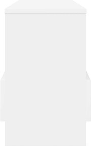vidaXL Ράφι Περιοδικών Λευκό 68,5 x 30 x 45 εκ.
