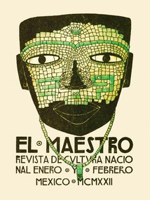 Εκτύπωση έργου τέχνης El Maestro Magazine Cover No.2 (Mexican Art & Culture), (30 x 40 cm)