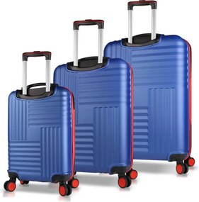 Stewehome Σετ 3 τεμαχίων βαλίτσες από ABS μεσαίου και μεγάλου μεγέθους και βαλίτσα καμπίνας