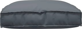 vidaXL Μαξιλάρι Ανθρακί 80 x 80 x 12 cm Ύφασμα Όξφορντ