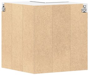 vidaXL Γωνιακός Τοίχου Ντουλάπι - Μαύρη Δρυς - 57 x 57 x 60 εκ - Φτιαγμένο από Ξύλο