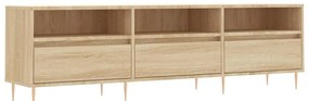 vidaXL Έπιπλο Τηλεόρασης Sonoma Δρυς 150x30x44,5 εκ. Επεξ. Ξύλο
