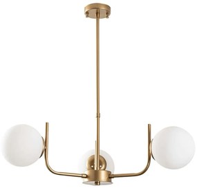 Φωτιστικό Οροφής Antler 521SHN3499 Φ53x70cm 3xE14 40W Gold Opviq