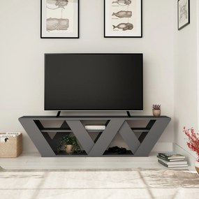 Έπιπλο Τηλεόρασης Ανθρακί NOSEFLO 158x30x40