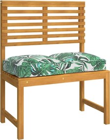 vidaXL Μαξιλάρι 4 pcs Σχέδιο Φύλλου 40 x 40 x 8 εκ. Ύφασμα Όξφορντ