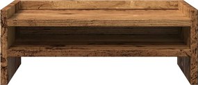 vidaXL Βάση Οθόνης Όψη Παλαιού Ξύλου 42x24x16 εκ. από Επεξ. Ξύλο