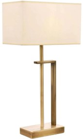 Φωτιστικό Επιτραπέζιο 301AUR1908 30x18x60cm 1xE27 40W Cream-Gold Opviq