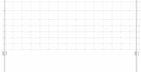 vidaXL Φράχτης με Στήλες. Ασημί 0.8 x 25 m Ατσάλι