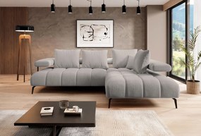 Γωνιακός καναπές Magnito-Ekrou-Δεξιά