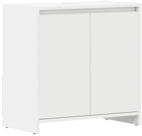 vidaXL Ντουλάπι Νιπτήρα Λευκό 60 x 33 x 61 εκ. από Επεξ. Ξύλο