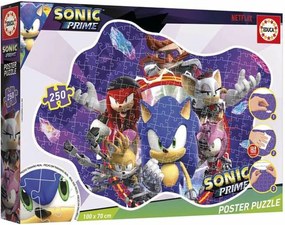 Σετ 4 Παζλ Sonic Prime 250 Τεμάχια