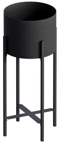 Κασπώ 247HFM1196 23x23x48cm Black Aberto Design Metal