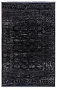 Χαλί (100x150) Ezzo Nomade Fringes B531AHY Fume