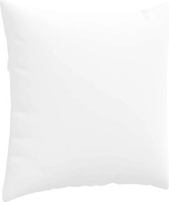 vidaXL Μαξιλάρι Καναπέ 2 pcs Λευκό 60 x 60 cm ύφασμα