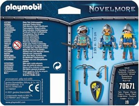 Αριθμοί που έχουν οριστεί Novelmore Knights Playmobil 70671 (19 pcs)