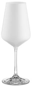 Σετ 6τμχ Ποτήρι Κρασιού Κρυστάλλινο 350ml Sandra 21-2 Capolavoro