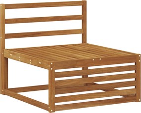 vidaXL Σειρά Καναπέ Εξωτερικού 6 pcs Φυσικό