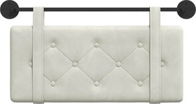 vidaXL Κρεμαστό Κεφαλάρι Κρεμ Βελούδο