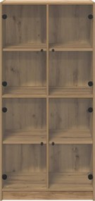 vidaXL Highboard Artisan Oak 68 x 37 x 142 εκ Επεξεργασμένο ξύλο