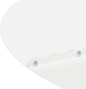 vidaXL κατάλληλο για επίπεδα δαχτυλίδια δέντρου 5 pcs Λευκό