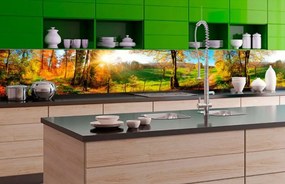 Αυτοκόλλητη φωτοταπετσαρία για λιβάδι κουζίνας - 180x60