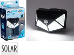 Ηλιακό φωτιστικο LED - 13.5x9.8x6cm - Μαύρο