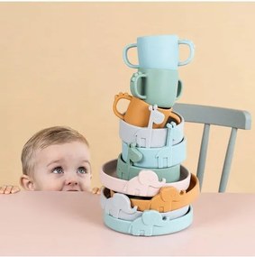 Πιάτο Σιλικόνης "Elphee Blue" Done By Deer