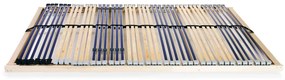vidaXL Τελάρο Κρεβατιού με 42 Σανίδες & 7 Ζώνες 120 x 200 εκ.