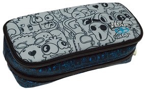 Κασετίνα Διπλή (23x6x10) No Fear Monster