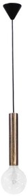 Κρεμαστό Φωτιστικό Οροφής 1xE27 S-42 Heronia Lighting-34-0185-Μπρονζέ 34-0185