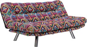 Τριθέσιος Καναπές Κρεβάτι Πολύχρωμο MISA SMALL 78x180x85