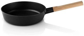 Τηγάνι Σωτέζα Αντικολλητική Nordic Kitchen 280424 Φ24x12cm Natural-Black Eva Solo 24cm Wood,Aluminum