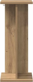 vidaXL Βάση φυτών 2 τεμ. Artisan Δρυς 25 x 25,5 x 60,5 εκ.