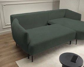 Γωνιακός καναπές Terry Mini-Prasino-Δεξιά