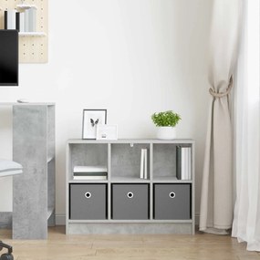 vidaXL Πλαϊνό γραφείο Σκυρόδεμα Γκρι 73,5 x 22,5 x 53,5 εκ