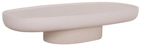 Τραπεζάκι σαλονιού DESSY C18153.02 Fiber Cement σε Λευκό 151x66x30Υεκ. 151x66x30 εκ.