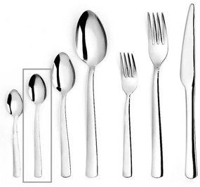 Κουτάλι Καπουτσίνο Sirius Σετ 6 τμχ Cut1007K12 Silver Espiel Stainless Steel