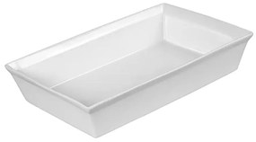 Πυρίμαχο Σκεύος Παραλληλόγραμο 52045017 38x24cm White ASA Selection Πορσελάνη