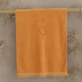 Πετσέτα Θαλάσσης Παιδική Akimbo Jacquard Orange Nima Θαλάσσης 70x140cm 100% Βαμβάκι