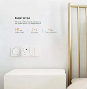 Xiaomi Yeelight Plug-in αισθητήρας φωτός LED Nightlight Λευκό EU YTDA1219001WTGL