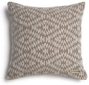 Μαξιλαροθήκη Διακοσμητική Akritas Classic Grey-Bronze Aslanis Home 45X45 Βαμβάκι-Chenille