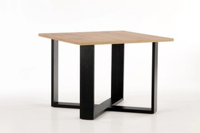 CROSS c. table, color: wotan oak/black DIOMMI V-PL-CROSS-LAW-WOTAN/CZARNY