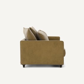 2θέσιος πτυσσόμενος καναπές από βελούδο, Lazare