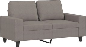 vidaXL Σετ Καναπέ 2 Τεμαχίων Taupe Υφασμάτινο