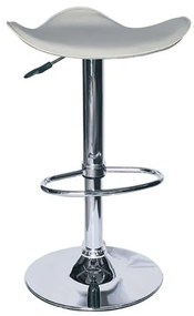 Σκαμπό Μπάρ Bar 5 Κρέμ Pvc 45x45x85εκ  Το προϊόν πωλείται ως σετ 2 τεμαχιων