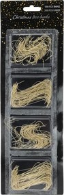 ΔΙΑΚΟΣΜΗΤΙΚΟΊ ΓΆΝΤΖΟΙ CHRISTMAS TREE HOOKS 300PCS AAE971200