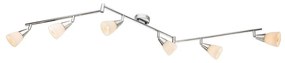 Φωτιστικό Οροφής Globo Lighting Tadeus 54919-6 Χρώμιο