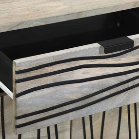 vidaXL Κομοδίνο Λευκό 50 x 33 x 60 εκ Επεξεργασμένο Ξύλο